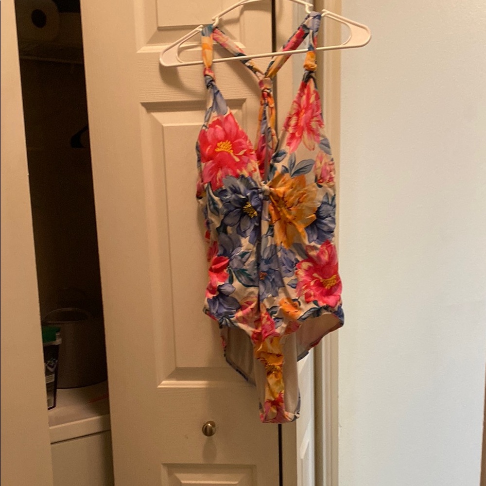 Floral One Piece Swimsuit